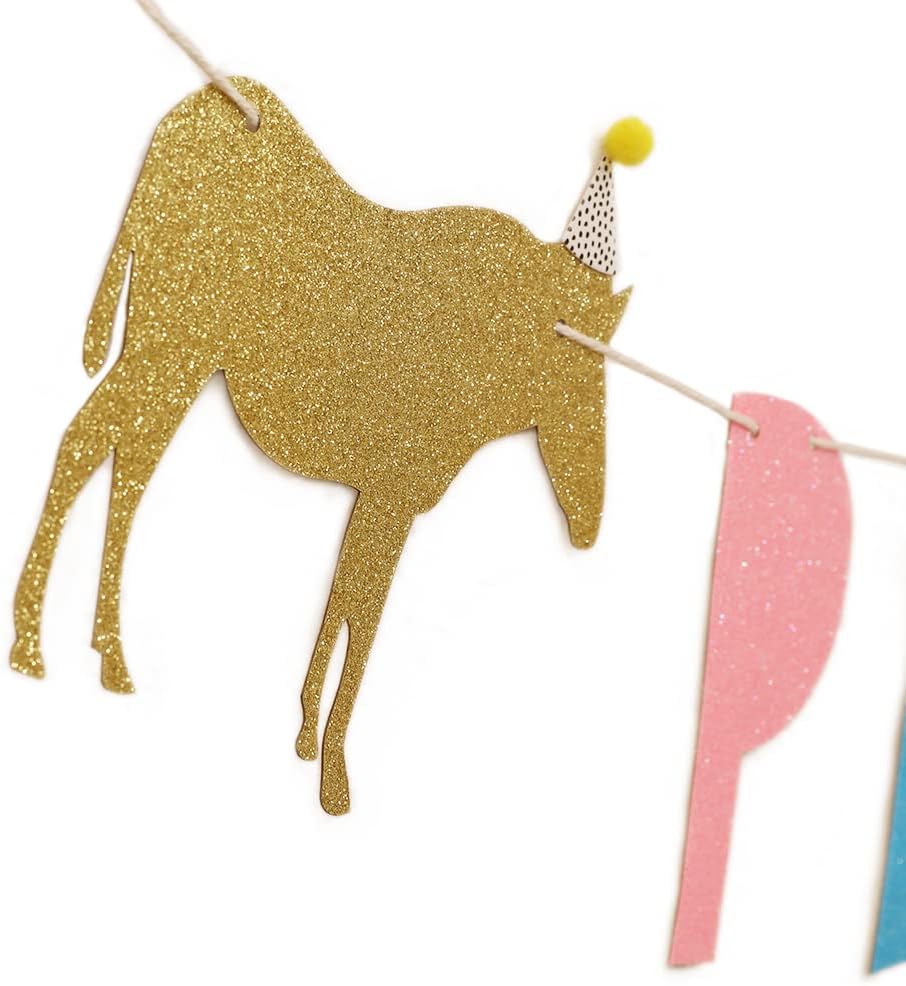 WAOUH Cartel de cumpleaños de animales para bebé, decoración de fiesta de zoológico, decoración de fiesta de circo para baby showers, accesorios de