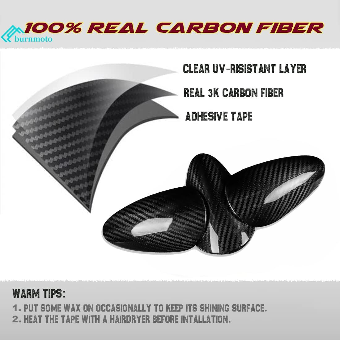 Cubierta de fibra de carbono mejorada compatible con Nissan 370Z Speedmeter Interior Panel de salpicadero, 3 piezas