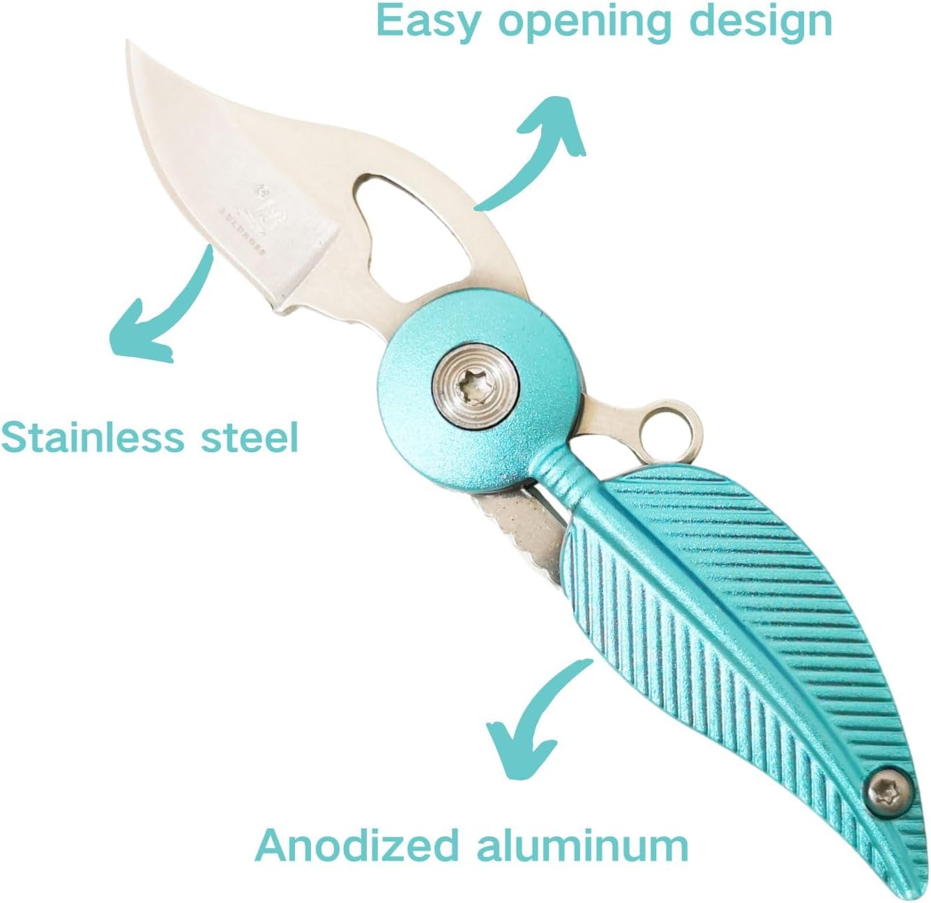 CHJIANAO Navaja de bolsillo para mujer con cadena, cuchillo de bolsillo pequeño, cuchillos geniales, cuchillos geniales, cuchillo Edc, mini cuchillo