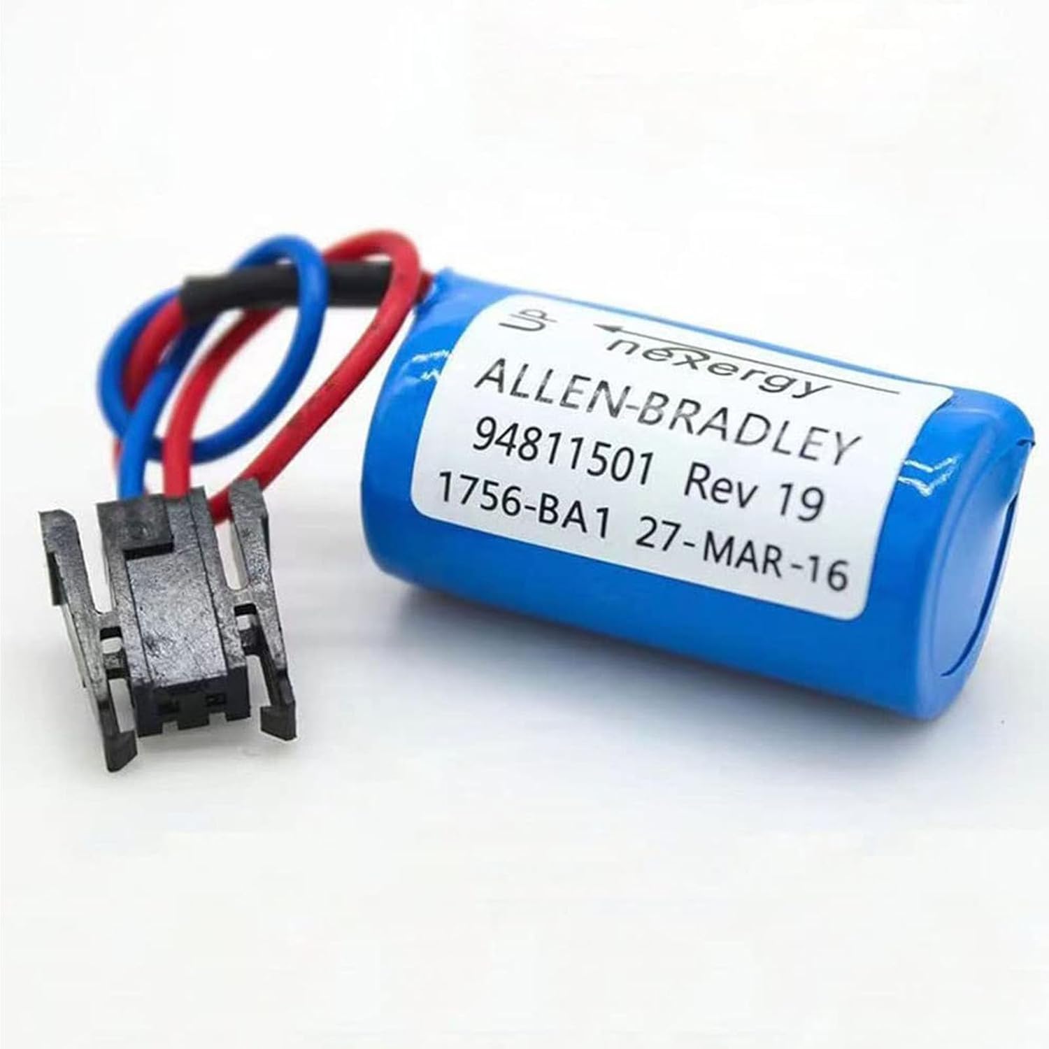 WELLVEUS100 Pack1756-BA1 3.0V 1200mAh Battery for Allen Bradley 1756-BA1 for Allen Bradley Replacemen Battery