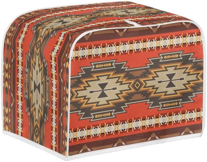 Southwest – Fundas para tostadoras florales rojas para hacer pan, fundas para electrodomésticos pequeños de cocina, funda para horno y tostadora,