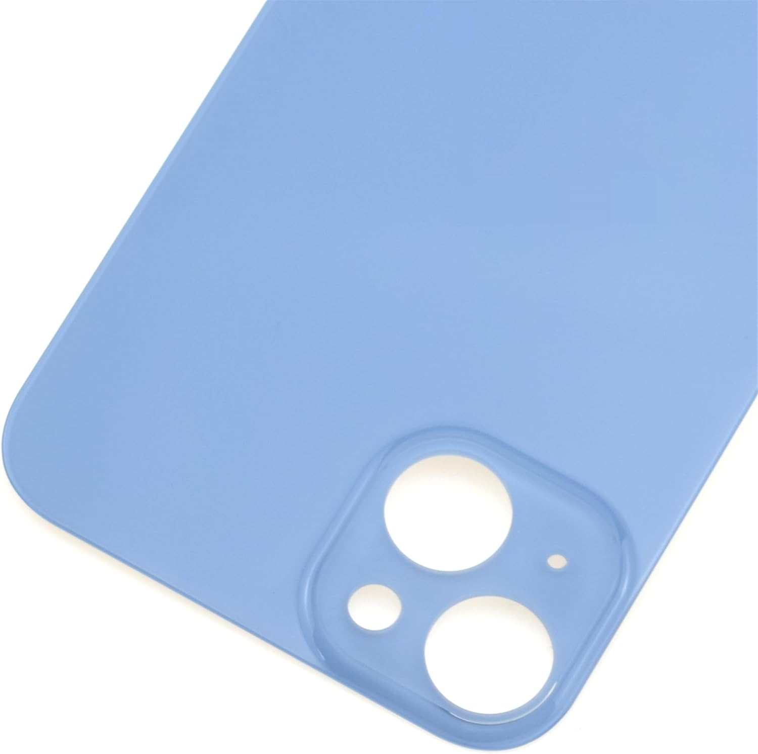 Cristal trasero para iPhone 14 A2882 A2649 A2881 Reemplazo con adhesivo precortado – 6.1″ Azul