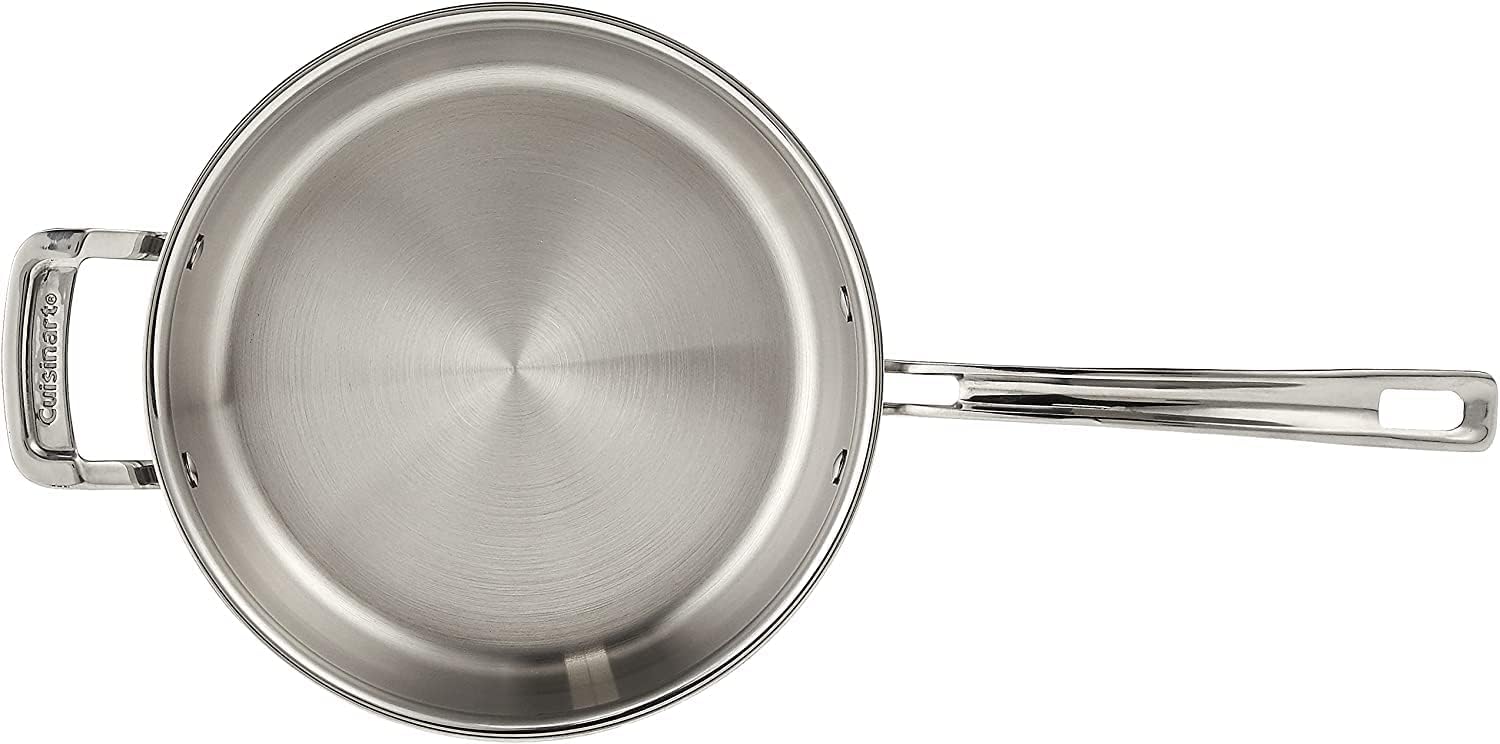 Cuisinart MCP22-24N MultiClad Pro – Sartén de acero inoxidable