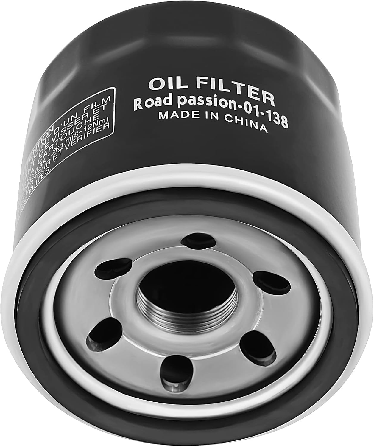 Road Passion Filtro de aceite para SUZUKI VL800 INTRUDER C800 805 2005-2013 VL800LC INTRUDER VOLUSIA 800 2001-2004 (paquete de 2)