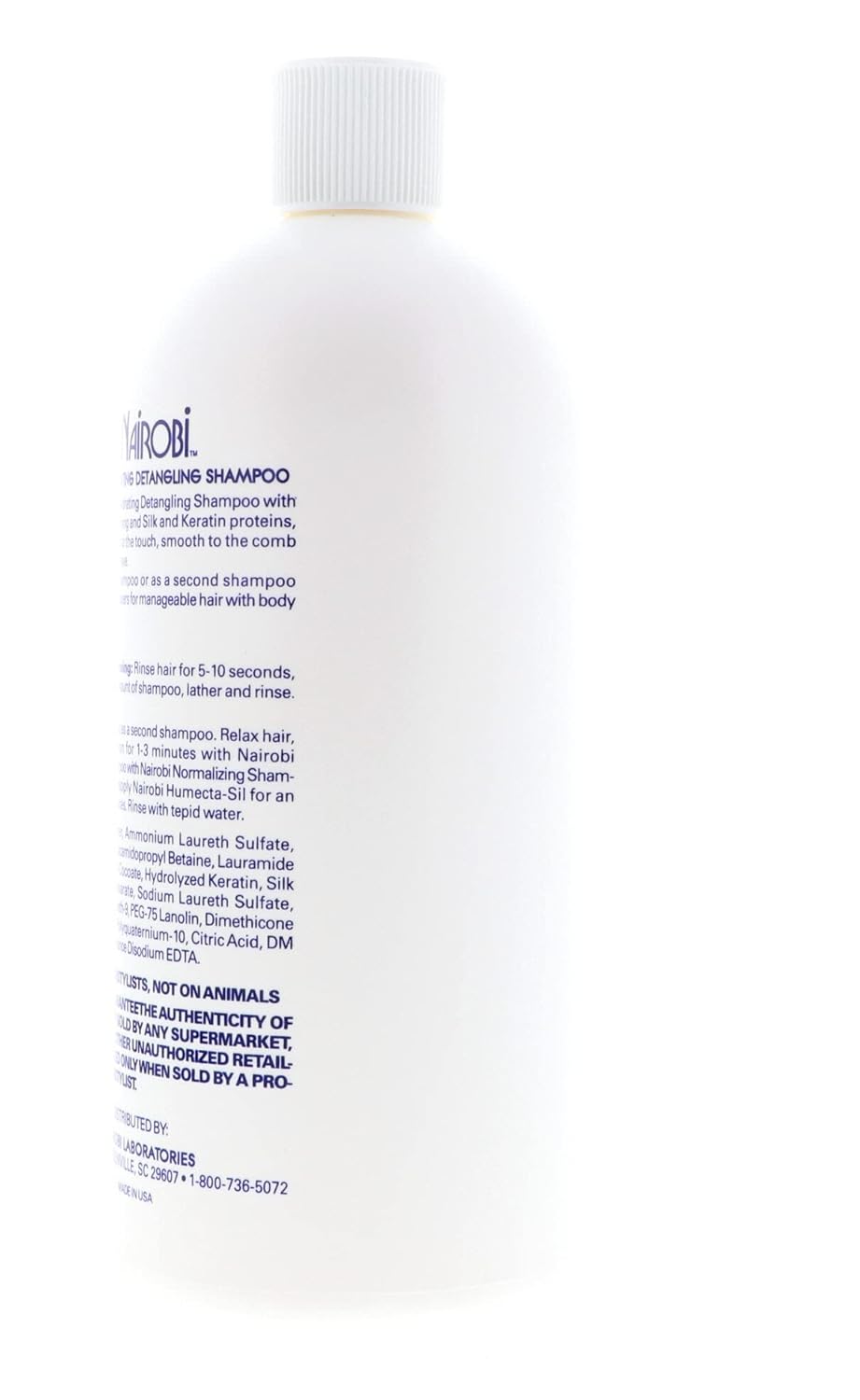 Nairobi Exquisito champú desenredante hidratante para unisex, 32 onzas por Nairobi