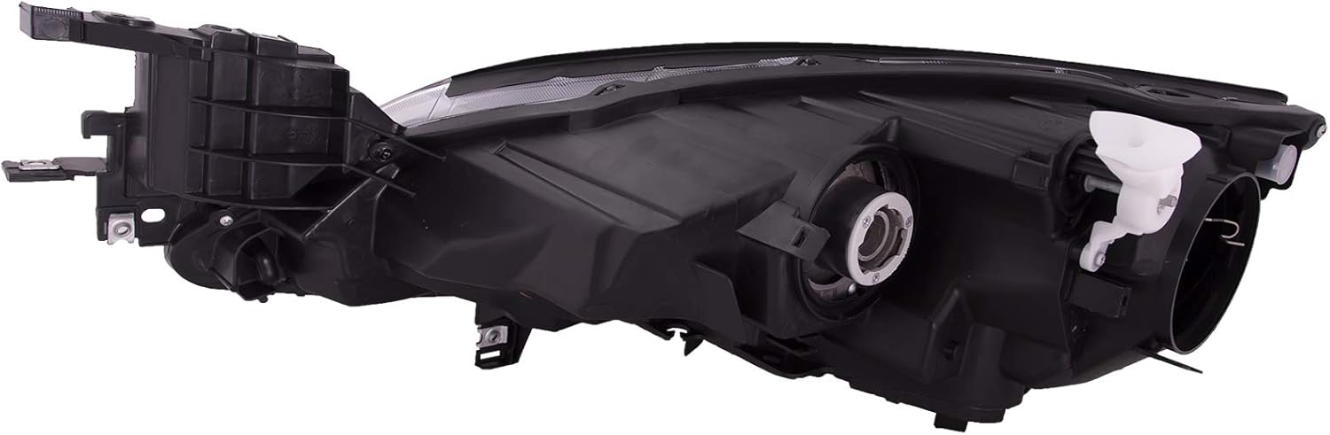 HEADLIGHTSDEPOT Juego de faros halógenos izquierdo conductor derecho pasajero CAPA par compatible con Mazda 6 2011-2013