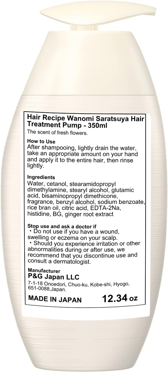 Receta capilar Wanomi Saratsuya Bomba de Tratamiento Capilar – 11.8 fl oz