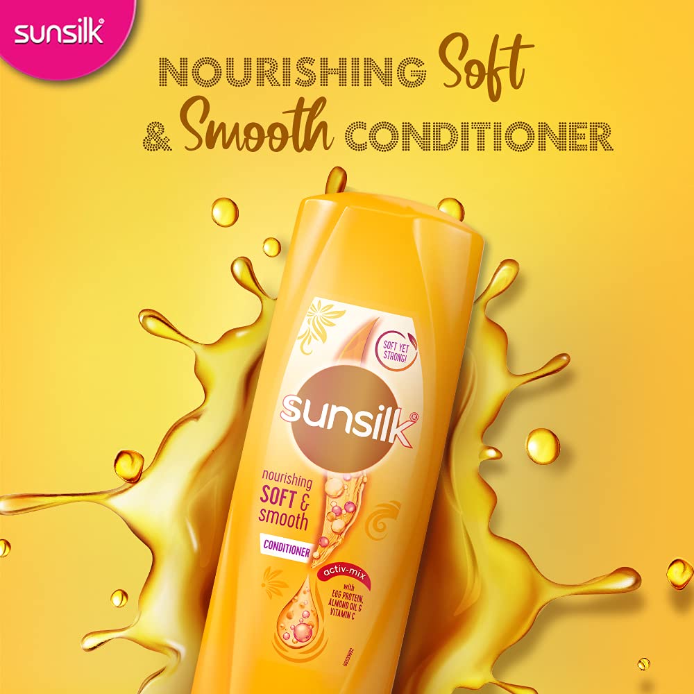 Sunsilk Acondicionador Nutritivo Suave y Suave 6.1 fl oz6 fl.oz