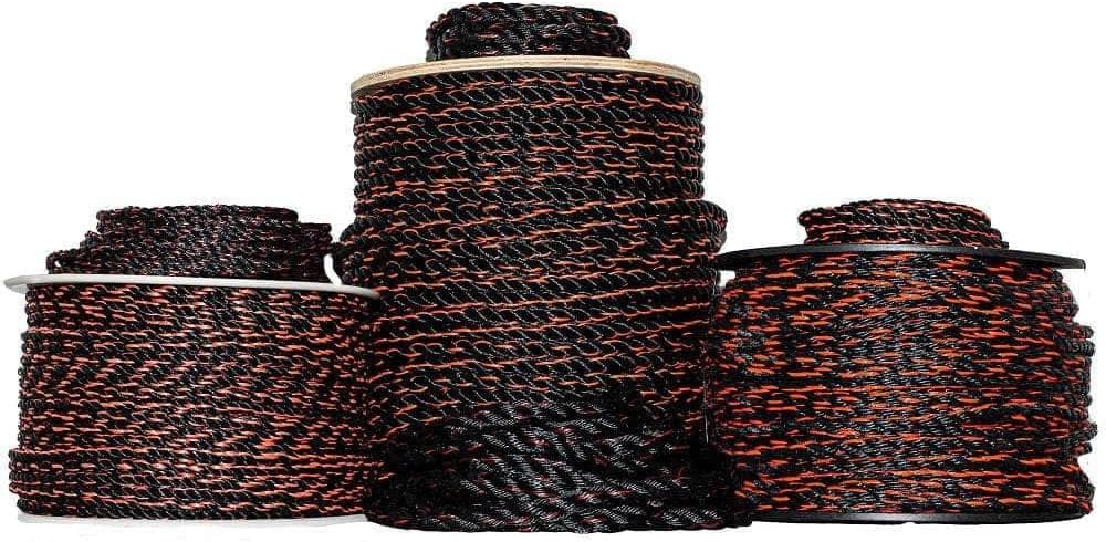 SGT KNOTS California – Cuerda de polipropileno trenzado para correas de carga, amarres, paquetes de equipos, navegación y más (12 pulgada x 50 pies,