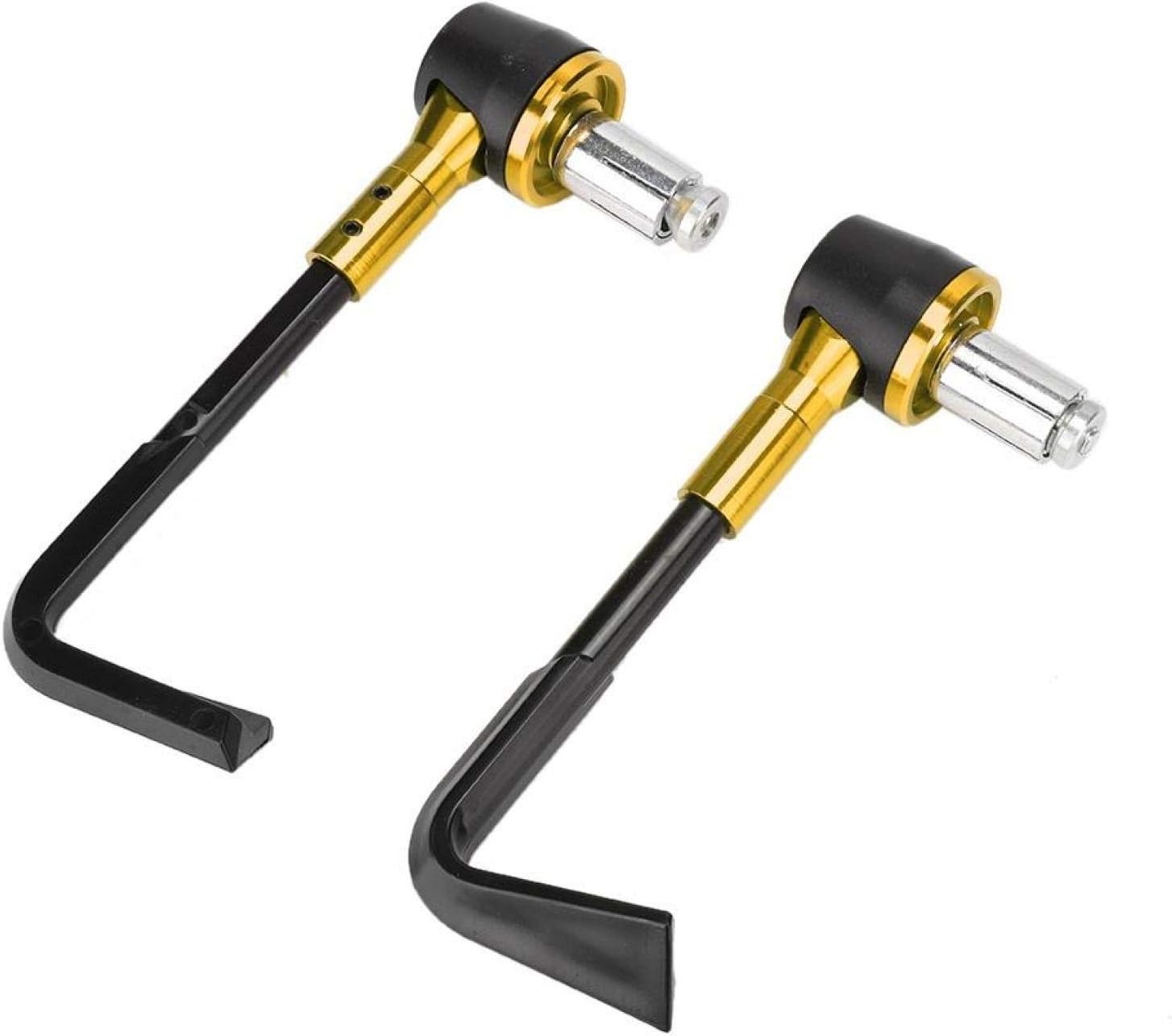 EVGATSAUTO Protectores de palanca de motocicleta, protector de palanca de freno delantero CNC, empuñadura de motocicleta, protector de motocicleta