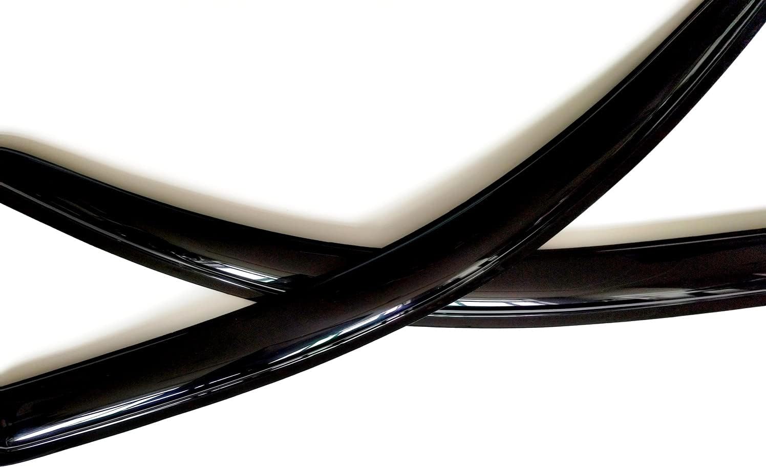 Deflectores de visera de ventana, protectores de lluvia compatibles con Toyota Tundra Crewmax 2007-2021