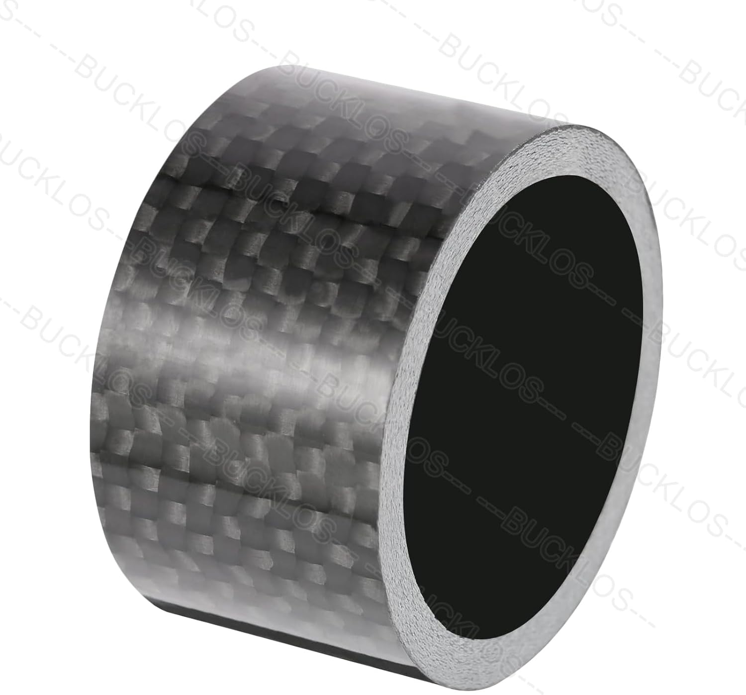 BUCKLOS 11 piezas de aleación de aluminiofibra de carbono 20 15 10 5 3 0.079 in para bicicleta, 1-18 pulgadas manillar horquilla espaciadores