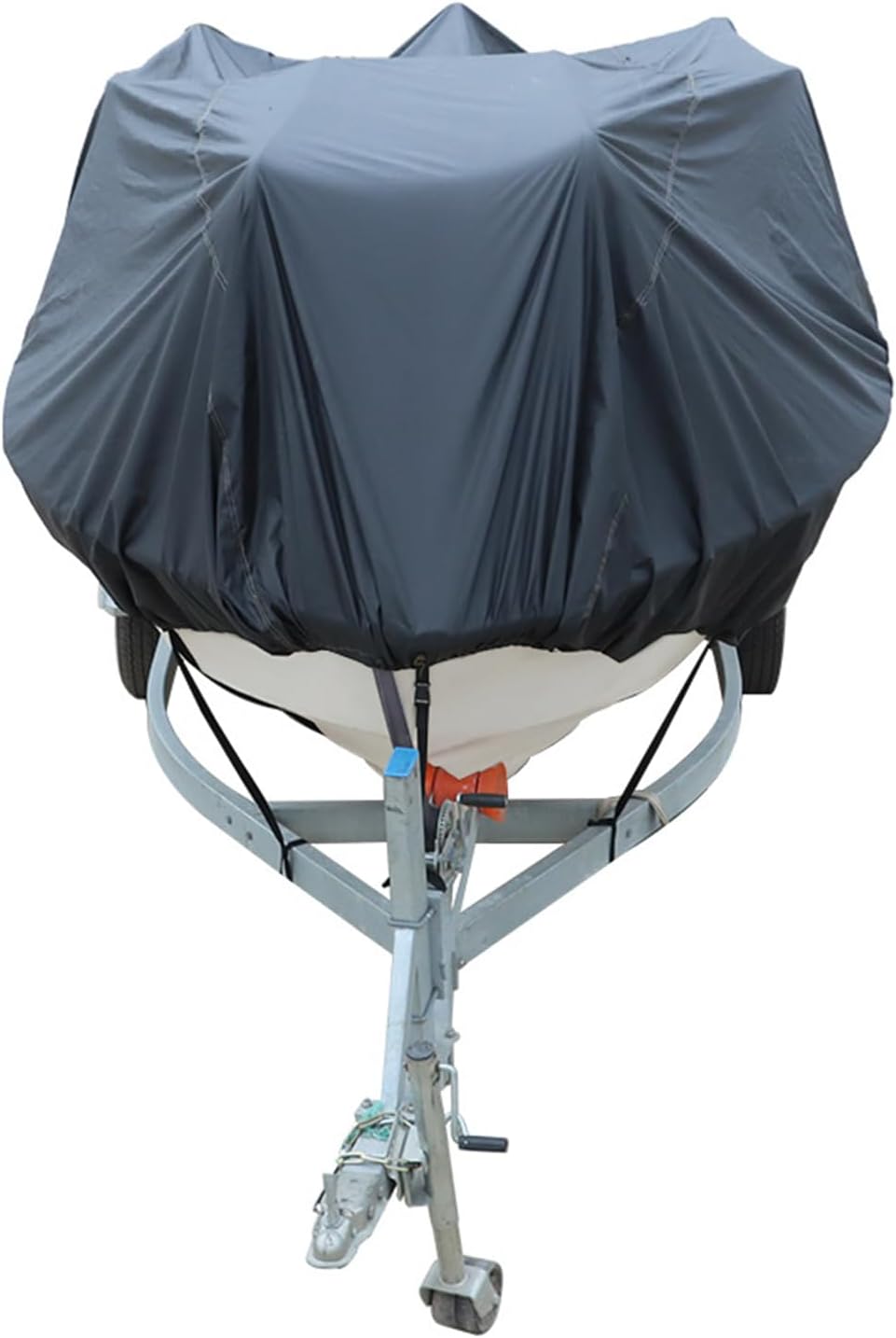 210D – Funda de tela Oxford de 14 a 16 pies, impermeable, resistente, repuesto para pesca, esquí, lubina, casco V, color negro
