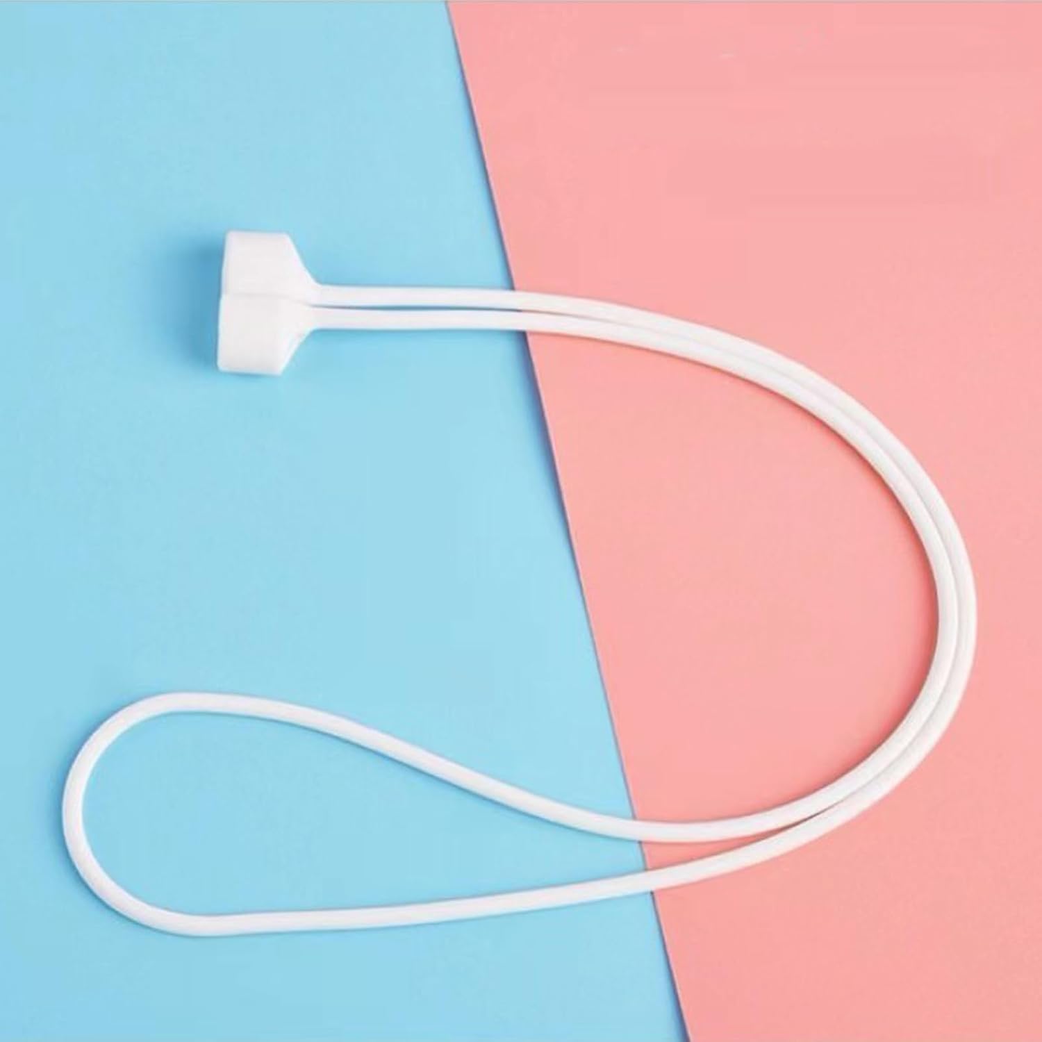 Magnetic Anti-Lost Straps for AirPods,Colorful Soft Silicone Sports Lanyard, Neck Rope Cord