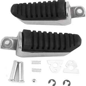 Aramox Estriberas de motocicleta, clavija trasera izquierda+reposapiés derecho para Suzuki HAYABUSA GSX1300R 20082011 Aramox Estriberas de motocicleta, clavija trasera izquierda+reposapiés derecho para Suzuki HAYABUSA GSX1300R 20082011