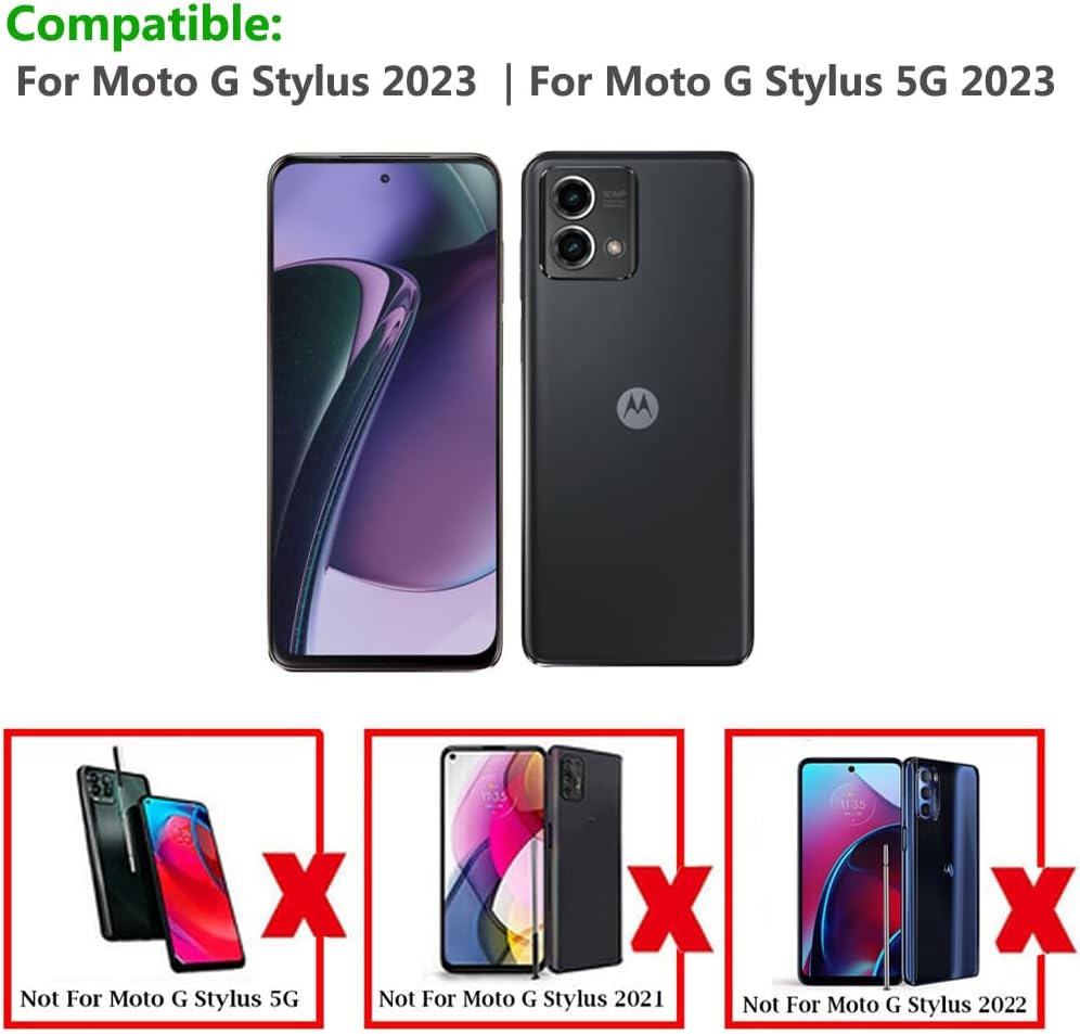 G Stylus 2023 – Lápiz capacitivo de repuesto para Motorola Moto G Stylus 2023 5G (negro cósmico)