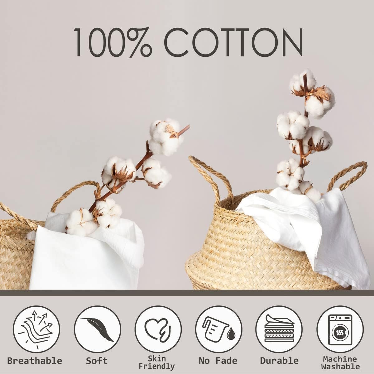Erosebridal Funda de edredón rosa de Navidad 100% algodón para niños, adolescentes y adultos, juego de ropa de cama de dibujos animados, muñeco de