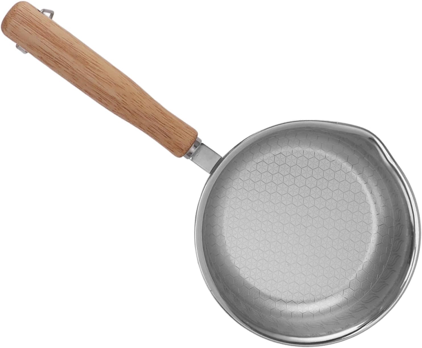 Syrisora Sartenes de acero inoxidable Pan de tortilla de acero inoxidable antiadherente para cocinar cocina