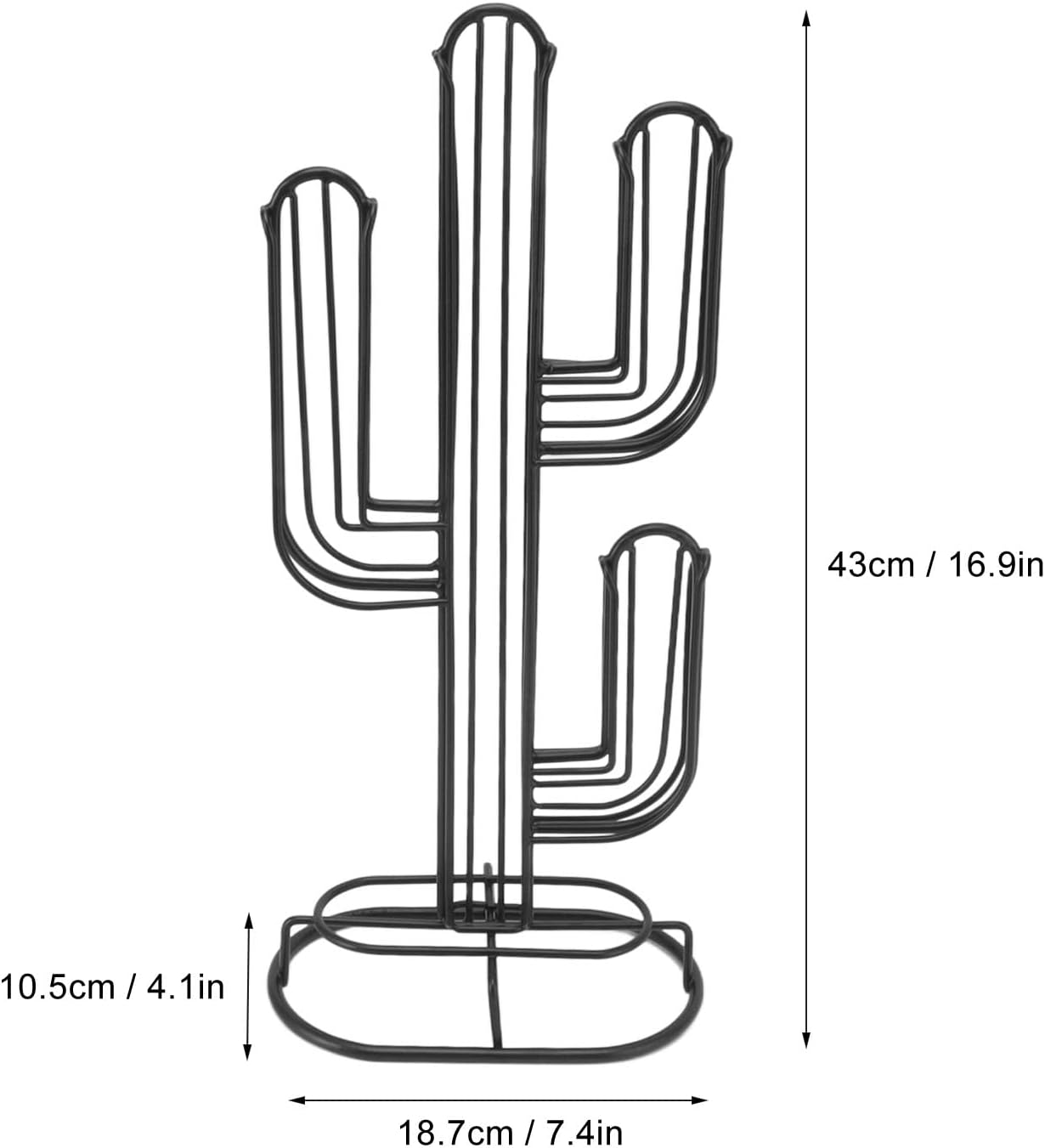 Soporte para cápsulas de café  Capacidad para 48 cápsulas, accesorios de barra de café, soporte para estación de café, organizador de