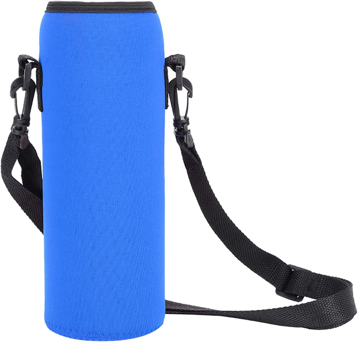 Alomejor Botella de agua de neopreno con correa, cubierta aislada para botellas de agua de 33.8 fl oz para bebidas calientes o frías