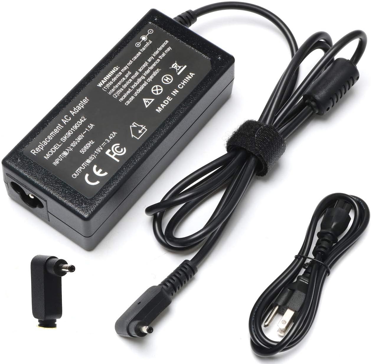 Cargador de portátil de 65 W y 45 W para Acer Swift, apto para Acer Swift Spin 1 3 5 SP111-33 SP111-32N SF314-51 SF314-52 SF315, Chromebook 11 13 14
