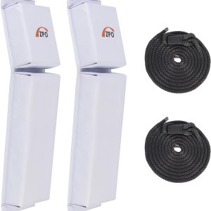 ZPO Guardabarros de barco, parachoques de barco para acoplamiento, paquete de 2 guardabarros de barco con 2 cuerdas duraderas para moto acuática, 24 ZPO Guardabarros de barco, parachoques de barco para acoplamiento, paquete de 2 guardabarros de barco con 2 cuerdas duraderas para moto acuática, 24