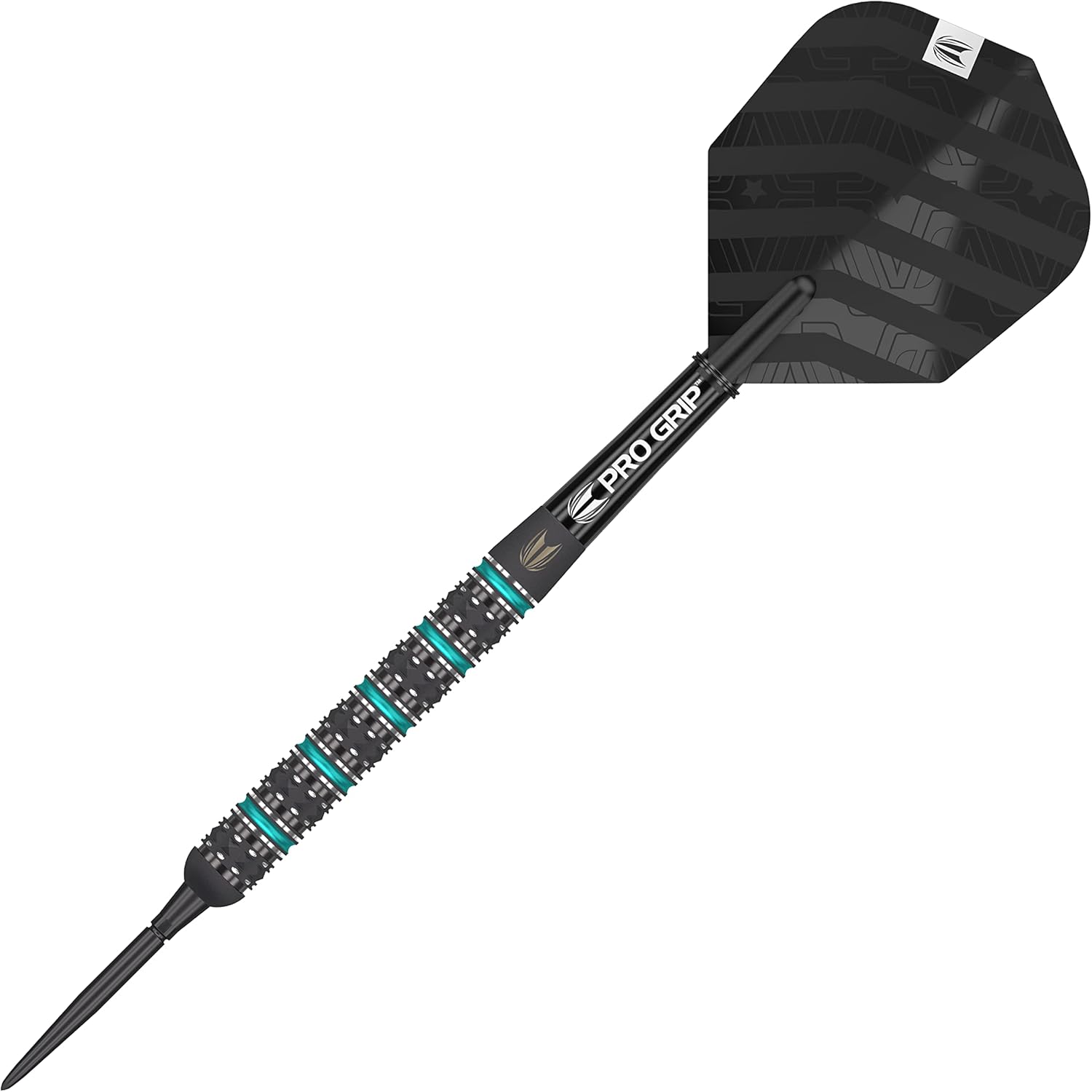 Target Darts Rob Cross Black Edition – Juego de dardos con punta de acero de punta suiza 90% tungsteno