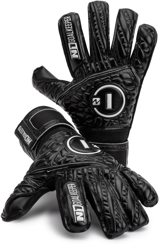 N1 Goalkeeper gloves Cronos SSG Pro. Guantes de fútbol con corte híbrido roll-negativo y látex alemán SSG Pro. Guantes de portero de fútbol, ajuste