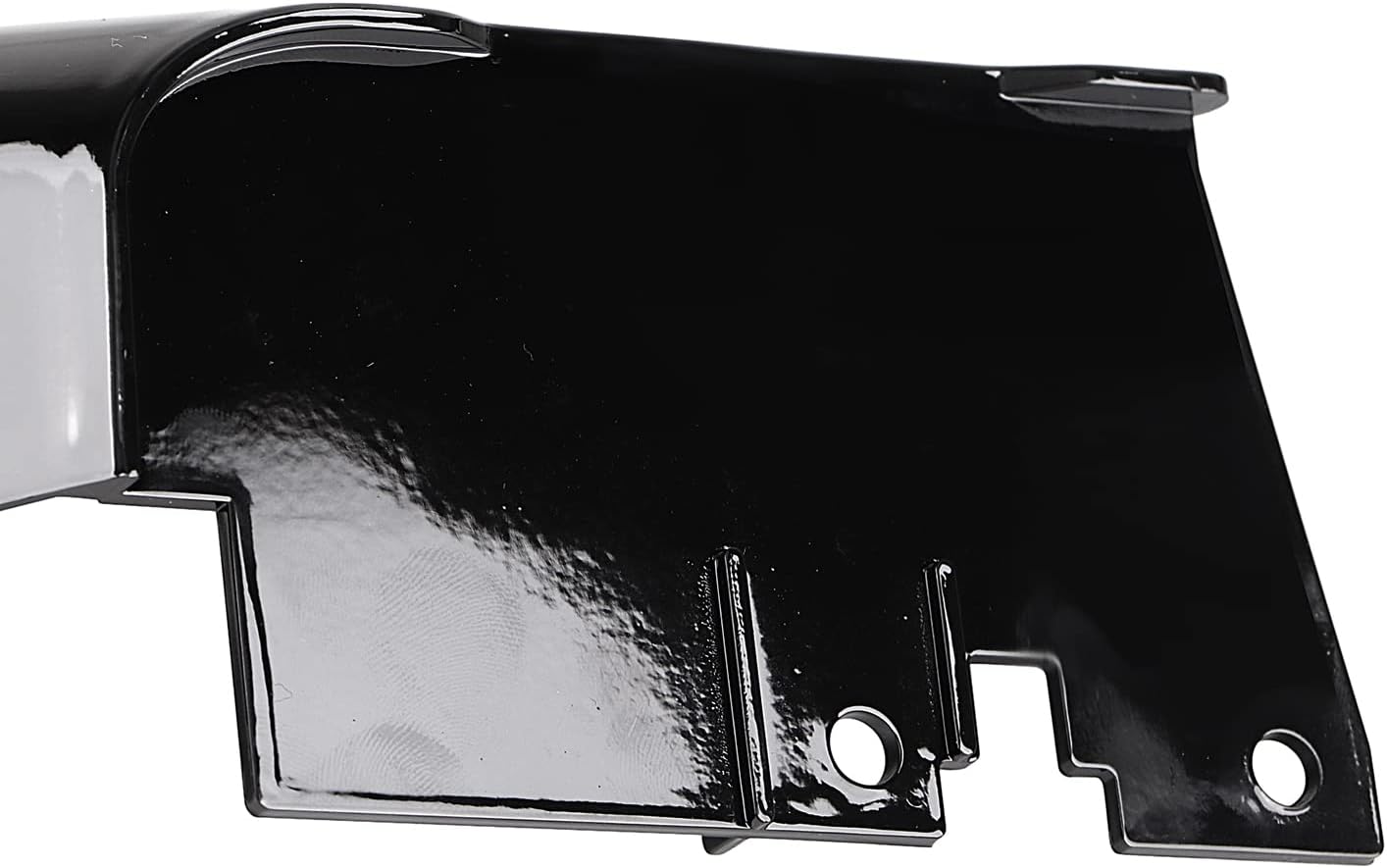 Kit de cubierta de protector térmico para deflector de aire de marco medio para Harley Dyna Wide Glide Low Rider Street Bob Fat Bob 2006-2022, negro