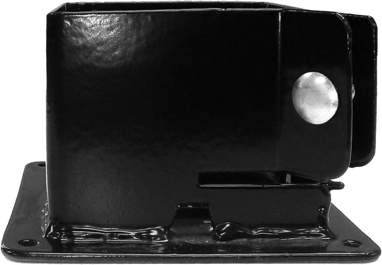 Pylex 13062 Fix Base 44 Soporte de anclaje para postes, negro