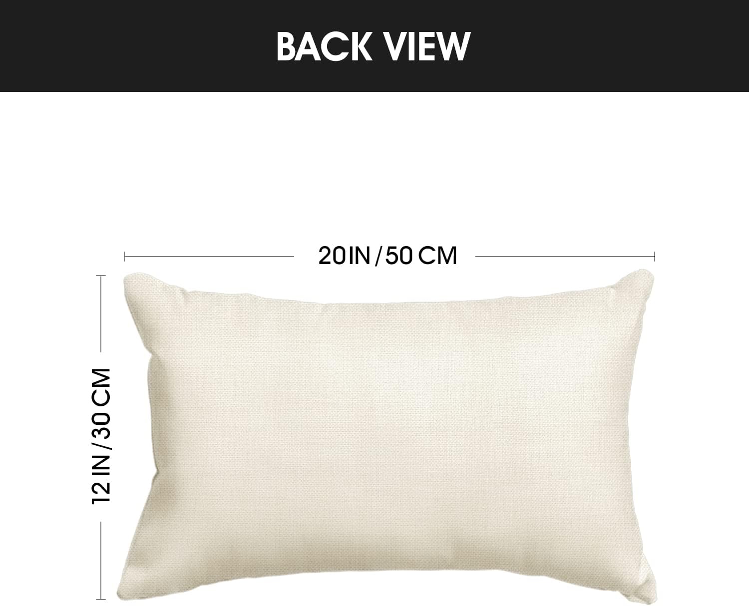 AVOIN colorlife Funda de almohada con diseño de árboles de Navidad, 12 x 20 pulgadas, decoración para sofá y vacaciones de invierno