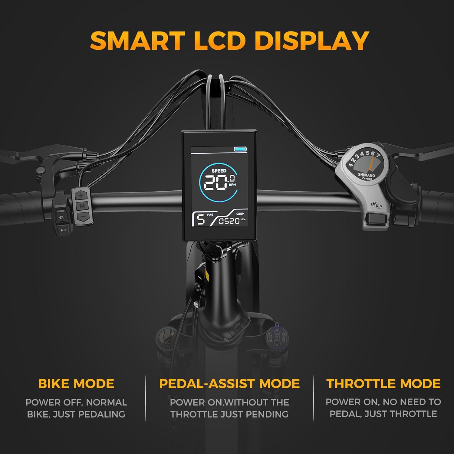 Jasion X-Hunter – Bicicleta eléctrica para adultos, motor de pico de 1400 W, 30 MPH, velocidad máxima 624 Wh, batería extraíble, diseño de sistema