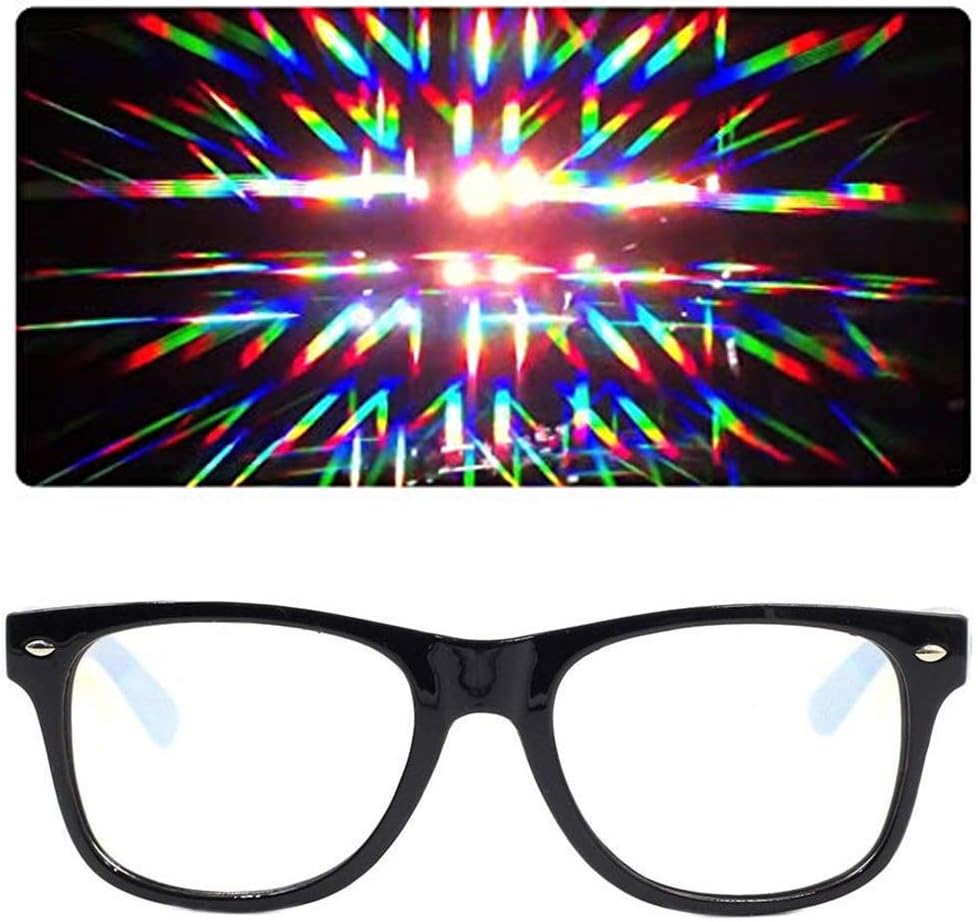 Gafas de sol difracción – Light Prisma difracción Rave EmazingLights