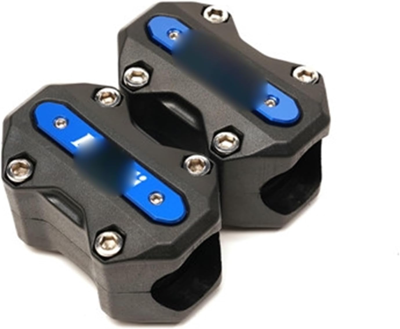 Para Benelli TRK 502 502X 502C 752S 251 BN302 LEONCINO 250 500 TNT125 TNT251 Moto Motor Protección parachoques Protección contra caídas (color  azul)