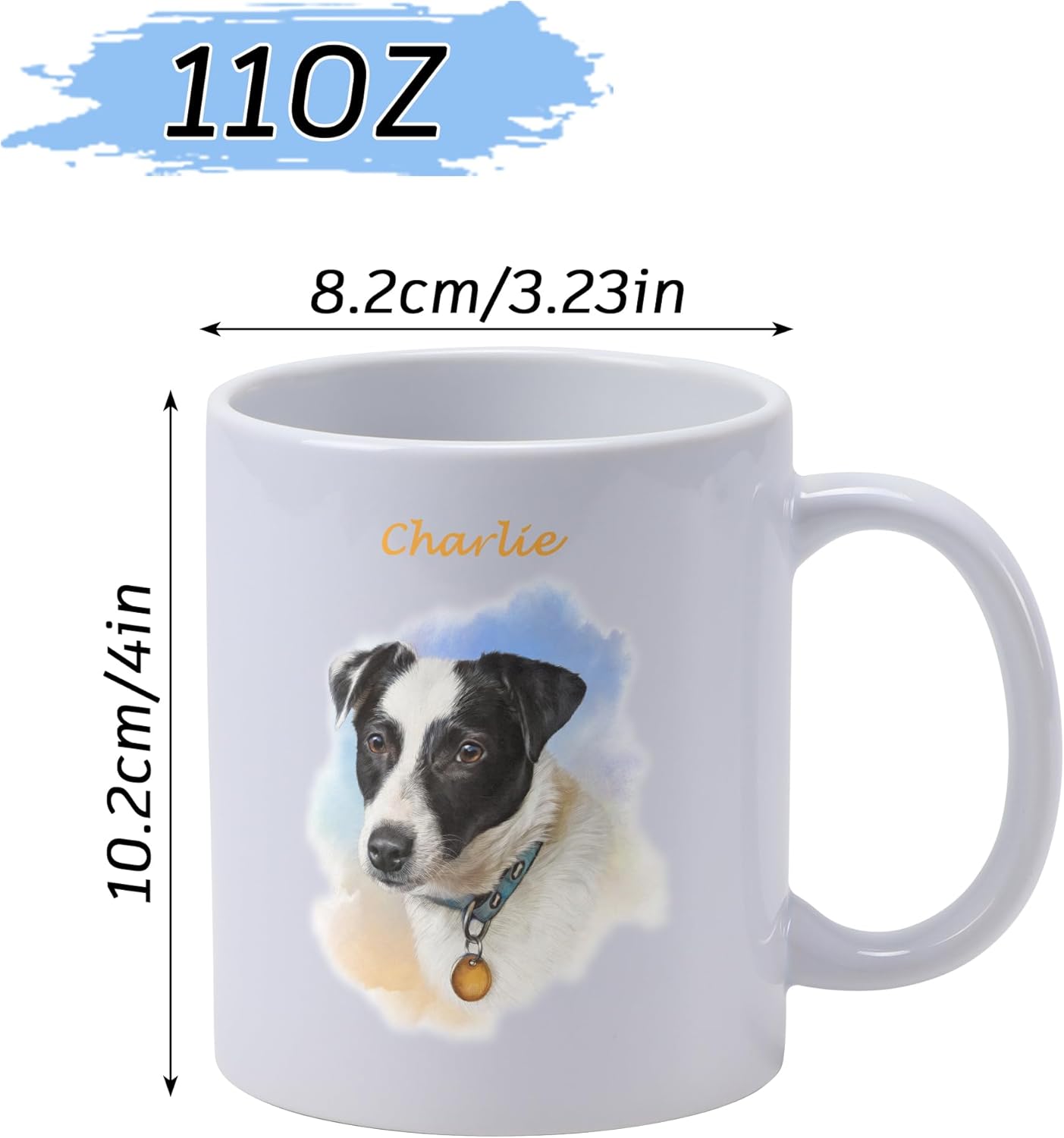 Iaisacl Taza de café personalizada, taza de té con foto personalizada con logotipo de texto, tazas personalizadas, regalo para mamá, niña, mujeres y