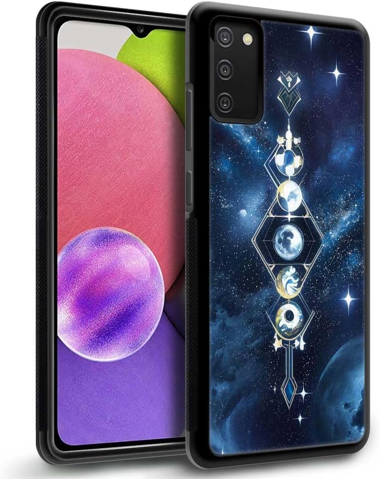 Goodsprout Funda compatible con Samsung Galaxy S20 FE, diseño de fase lunar azul, a prueba de golpes, antiarañazos, carcasa trasera de policarbonato