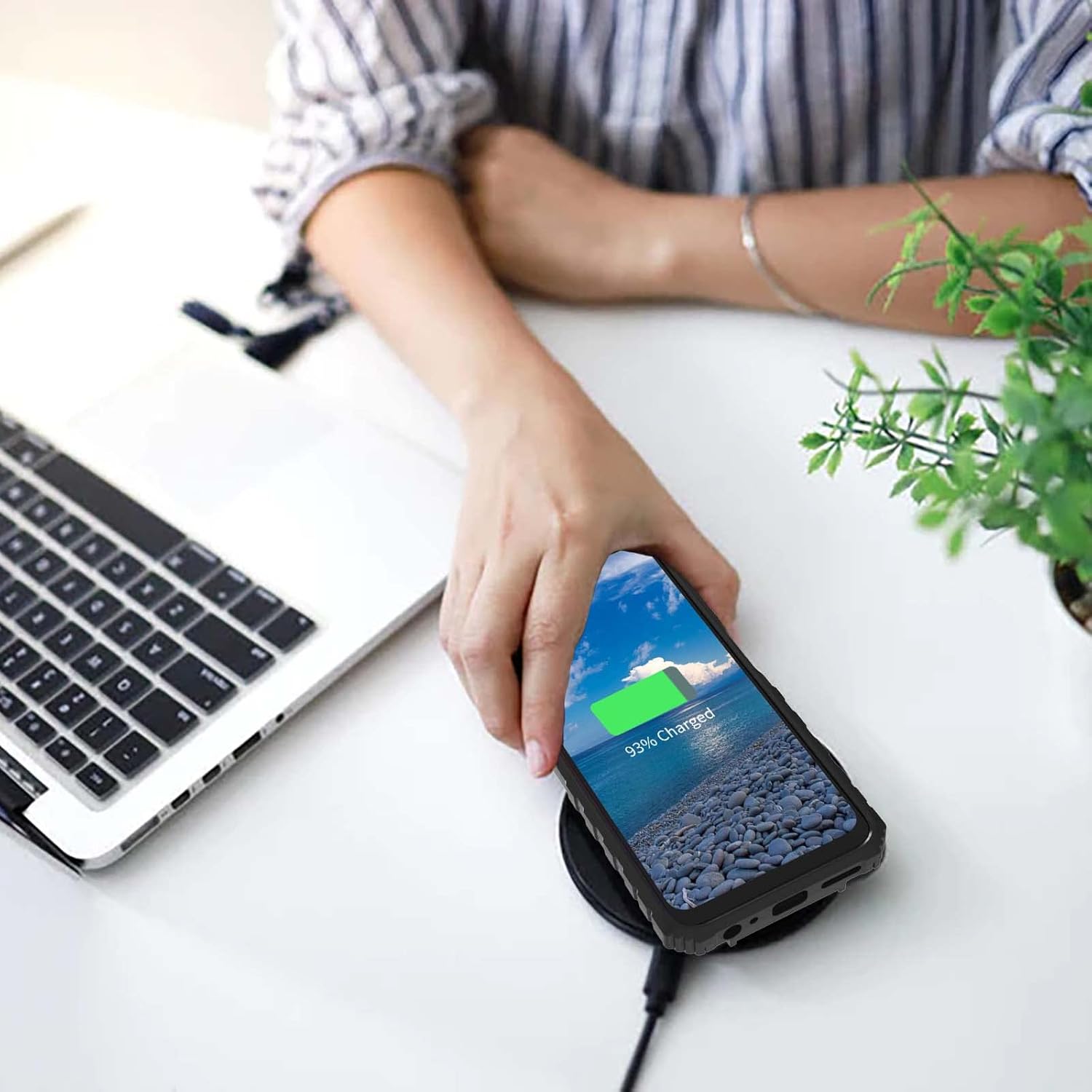 Rossy Funda para Samsung A53 5G, Galaxy A53 5G con funda para cámara deslizante con soporte integrado, soporte de doble capa, híbrida a prueba de