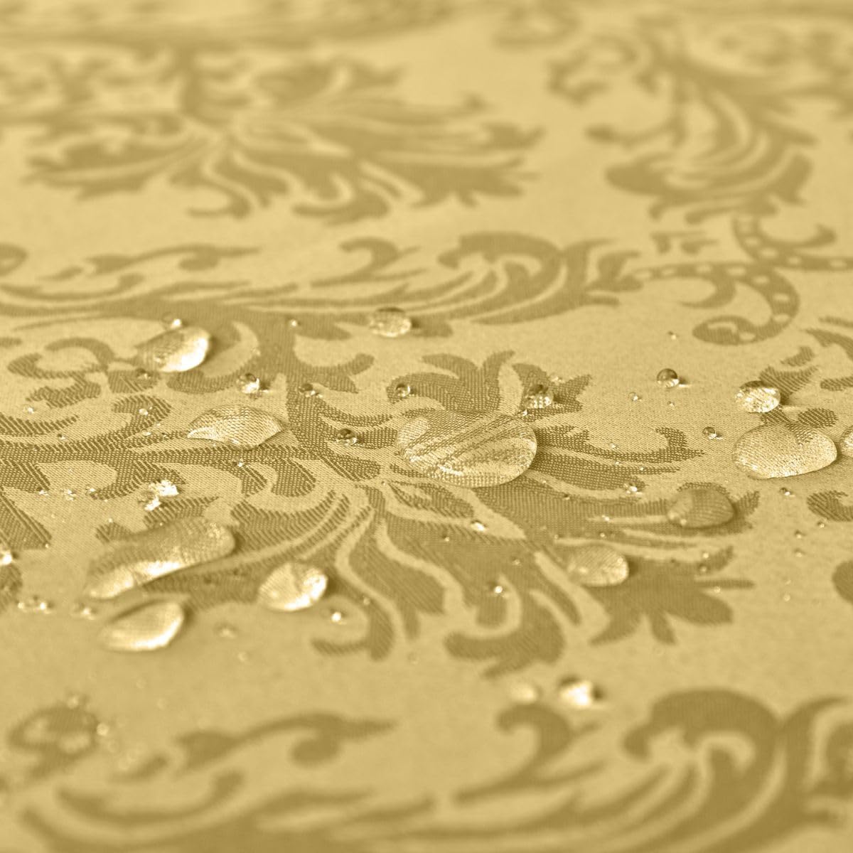 SASTYBALE Mantel rectangular de jacquard de 52 x 70 pulgadas, a prueba de derrames, resistente a las arrugas, mantel de damasco oblongo, poliéster