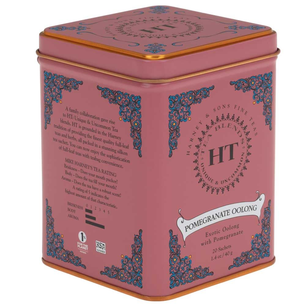Harney & Sons Té Oolong de granada HT, 20 sobres