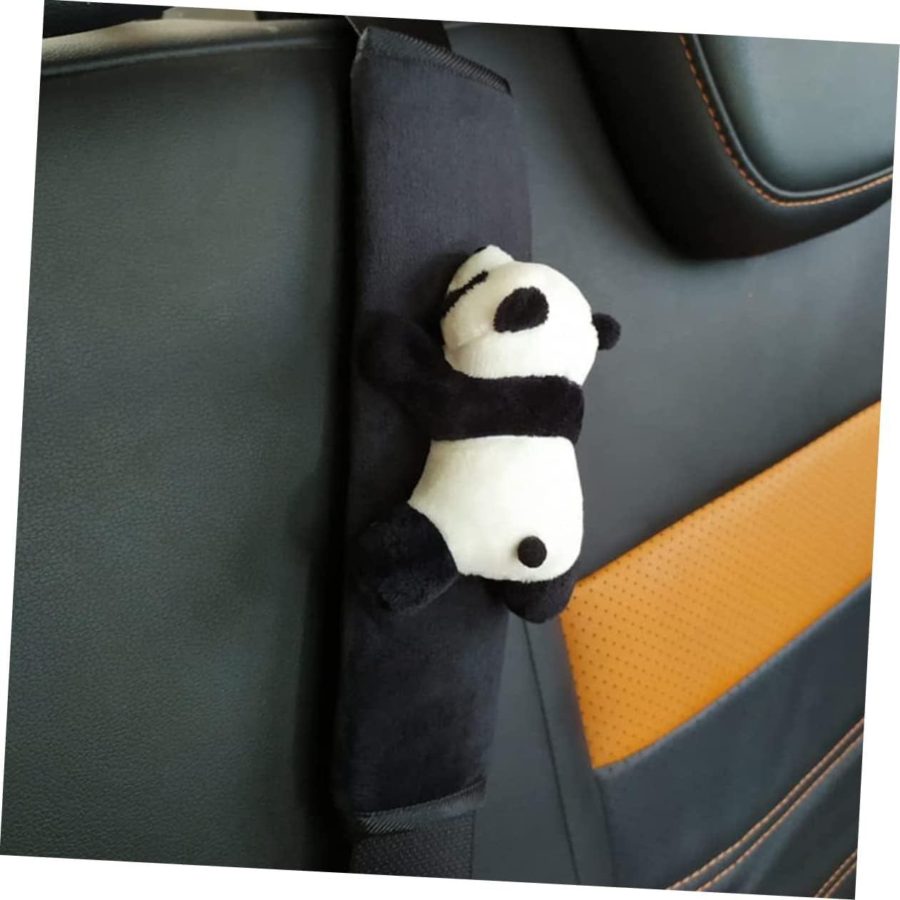 ABOOFAN 2 fundas para cinturón de seguridad, cojines de cinturón de seguridad de franela aldult, protector de cinturón de seguridad con cojín,