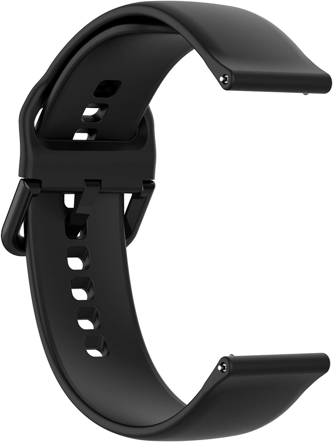 Correas de repuesto para reloj Samsung Galaxy Watch Active 2, 0.787 pulgadas de silicona de liberación rápida, correas de repuesto para Garmin