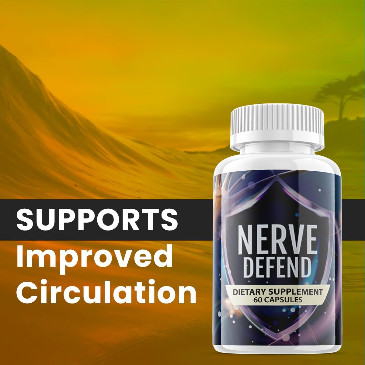 Nerve Defend Advanced Formula Suplemento Cápsulas (2 unidades) – Nerve Defend Advanced Support Pills (120 cápsulas)
