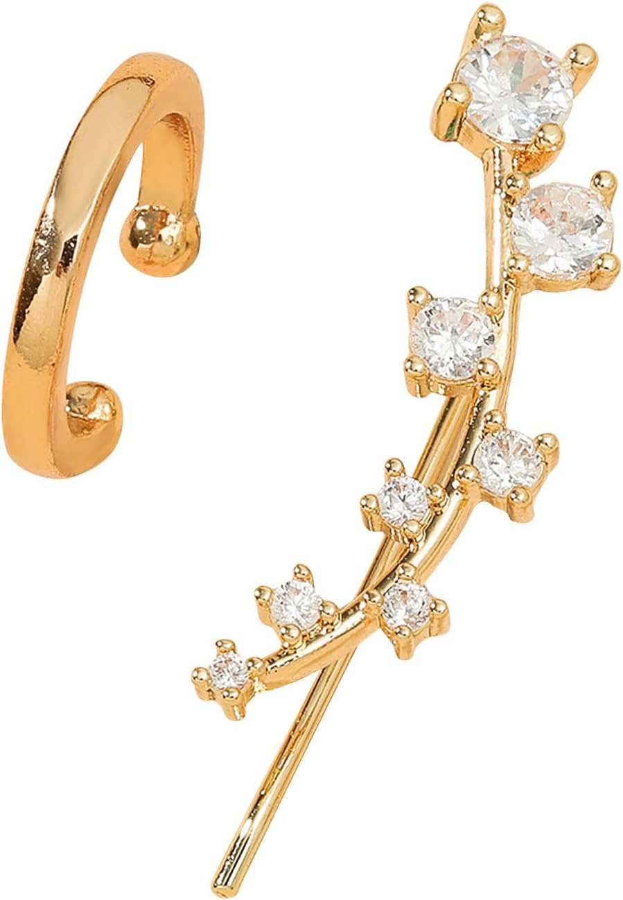 Small Ear Hoops Shining Earrings Earrings Pierced Star Earrings Earrings Diamond Earrings Earnings for Women