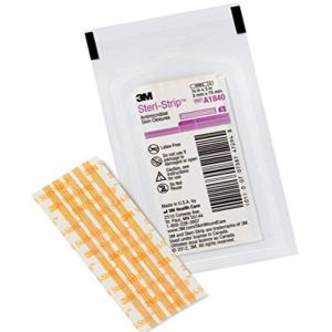 3M 12297 Steri-Strip – Cierres de piel, tamaño de 18″ x 3″, paquete de 5 3M 12297 Steri-Strip – Cierres de piel, tamaño de 18″ x 3″, paquete de 5