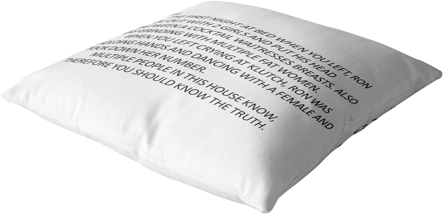 Gaslight Gatekeep Girlboss Sam’s Note Jersey Shore, Anonymous Letter to Sammi – Fundas de almohada, fundas de almohada, fundas de almohada de 18 x