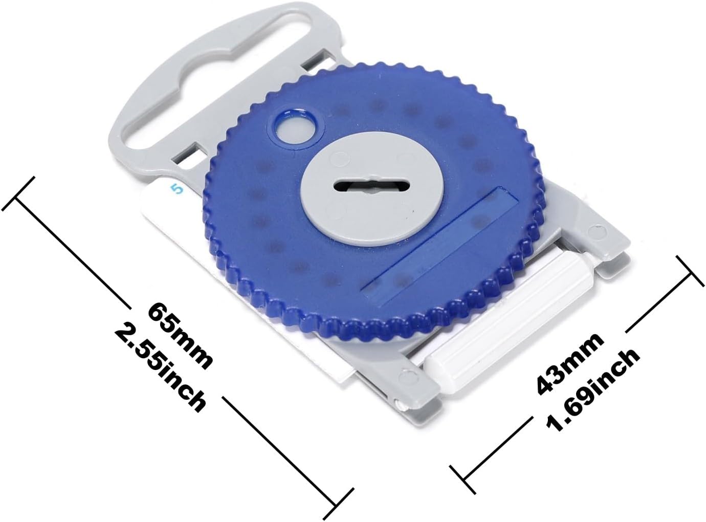 16 protectores de cera para audífonos HF4 Pro Protection (Azul – Oído izquierdo) 0.094 in con manual de instrucciones compatible con Siemens,