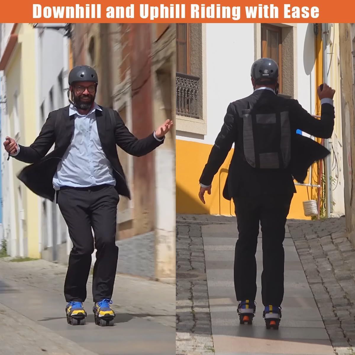 AIRTRICK Patines eléctricos A1 (Ultra), patinetas eléctricas portátiles con control remoto, velocidad máxima de 20 mph, rango de 15 millas, sistemas