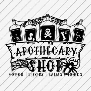 Tienda de boticario Calcomanías de vinilo para pared de Halloween Divertidas citas espeluznantes de Halloween Casa Dormitorio Coche Ventana Tienda de boticario Calcomanías de vinilo para pared de Halloween Divertidas citas espeluznantes de Halloween Casa Dormitorio Coche Ventana