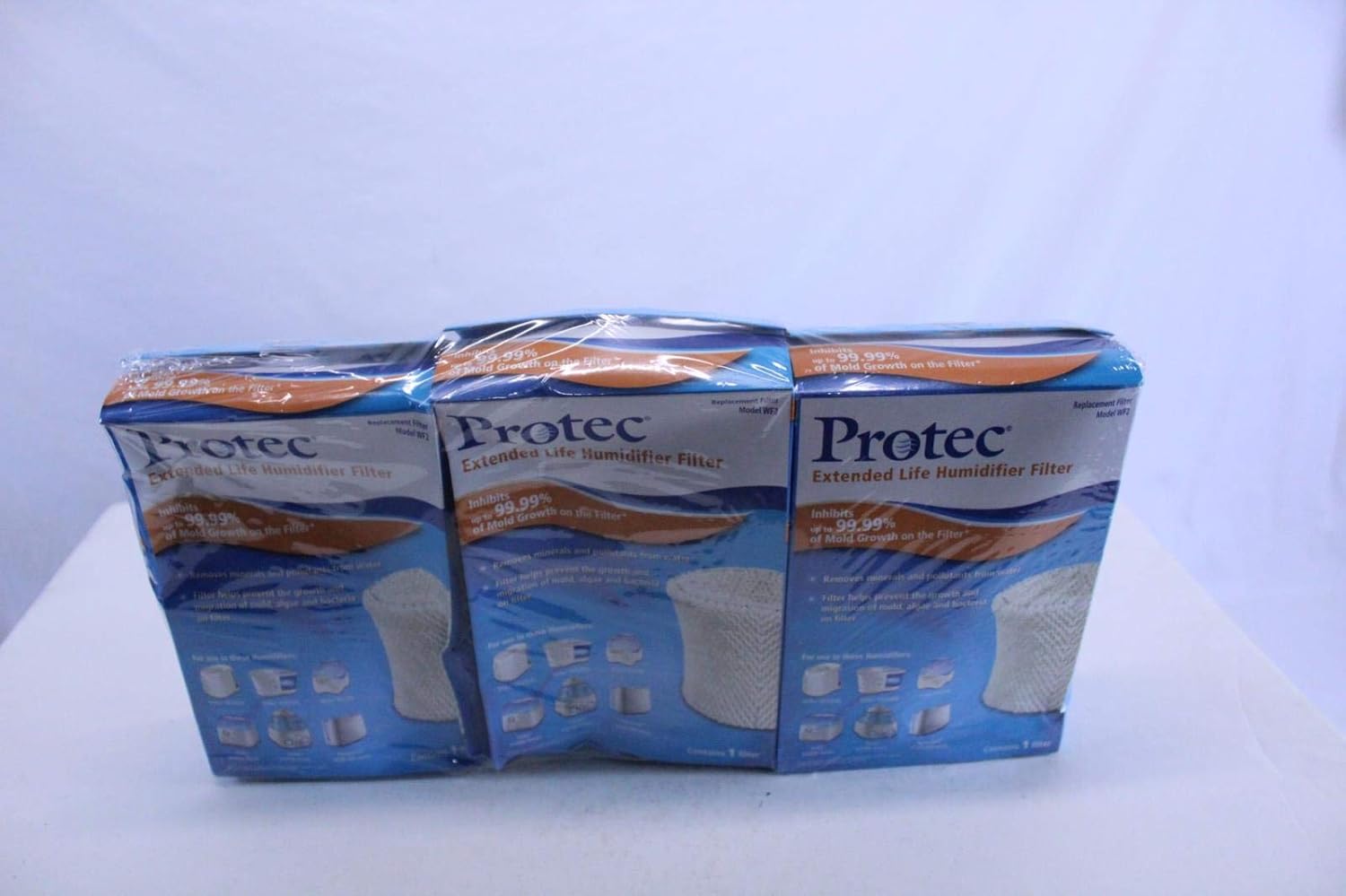 Ka 710465376083 Protec WF2 Filtro humidificador de repuesto de vida prolongada (paquete de 3), 3 unidades (paquete de 1)