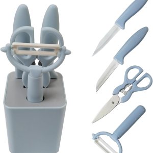 Cuchillo de pelar Juego de cuchillos de frutas Tijeras de cocina multiusos Pelador de verduras Cuchillo de pelar Juego de cuchillos de frutas Tijeras de cocina multiusos Pelador de verduras